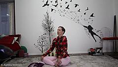 Yoga Lesson 343 With Fetish Small 18+ Tits Babe Shaved Slut Milf Shaved Pussy Wife Horny