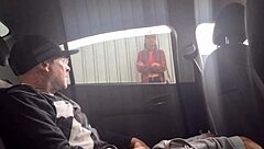 Risky Public Masturbation Outdoors For A Curious Student