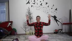 Yoga Lesson 343 With Fetish Small 18+ Tits Babe Shaved Slut Milf Shaved Pussy Wife Horny