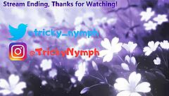 Cute bunny nympho cums on stream