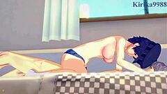 Naoto and rise get intense in persona 4 hentai