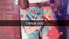 Ebony beauty with bigger ass in mapping session