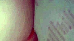 Slut Lifts Leg for Creampie Dinner