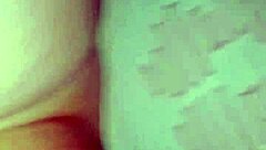 Slut Lifts Leg for Creampie Dinner