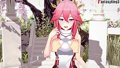 Yae Miko Sucking Pov Promo Genshin Impact Full Fantasyking3