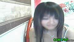 chinese babe teases on webcam for free