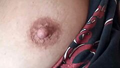 Hot teen with small tits masturbates to orgasm solo