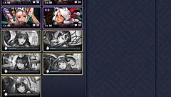 The King of Kinks brings Tiamat to orgasm by stimulating her nipples in this Hentai game