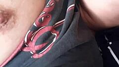 Hot teen with small tits masturbates to orgasm solo