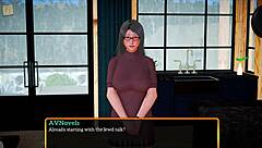 My New Family 479: Erotic Game With Teen Redhead And Milf