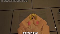 the prostitute gets fucked hard by a big white cock