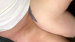 Redhead Wife Practices Riding Cock In Cowgirl Position With Her Big Ass Bouncing