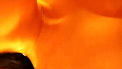 A black step niece seduces her step uncle and gives him a deep blow job