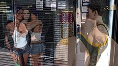 i'm the hot blonde who doesn't mind going second for that big cock