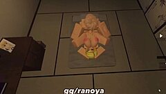 the prostitute gets fucked hard by a big white cock