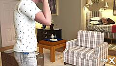 Hentai game with acting lessons and wet scenes