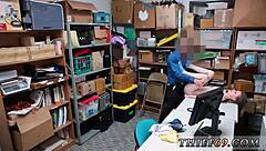 First-time teen gets a hardcore police threesome in uniform