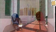 Blonde Hentai Babe in 3D Action