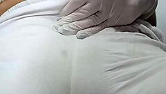 White Pants Punishment Involves Spanking Pussy