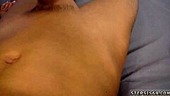 innocent teen 18+ gives blowjob to suspended step sis