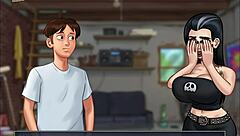 summertime saga episode 152 in hentai cartoon anime style