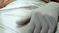 White Pants Punishment Involves Spanking Pussy