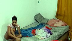 couple enjoys a fun night together.