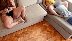 he fucked me while sister played games