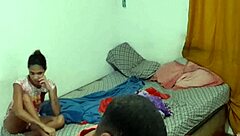 couple enjoys a fun night together.