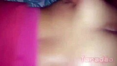 Big-chested black beauty gets her ass fucked hard during a sensual massage