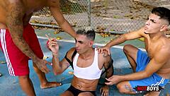 Hot gay action with big dick fetish