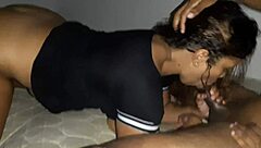 Amateur BBW gang bang in the slum with hot and horny friends