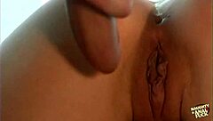 angelic beauty enjoys anal fucking in doggy while moaning loudly