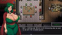 Cute Naked Fairy Stuck In Prison Key Hole!