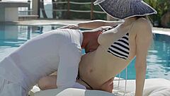 Vietnamese girl in suggestive pose