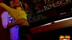 Blonde Teen Agata Gets Anal Fucked Publicly In Game Room