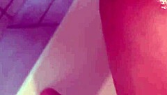 parejitacaliente shaves her pussy before licking her boyfriend's cum