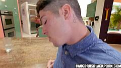 Sarah Banks Desperately Sucks Black Cock In Interracial Reality Porn!