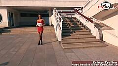 latina student picked up and fucked on date