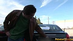 busty sonya sage teases with handjob and cumshot