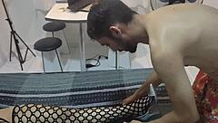 Vivi Arrives Tired, And As A Good Husband, I End Up Sucking Her In Oral Massage Session