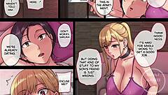 i meet my friend's gyaru mom at the soapland and things get steamy