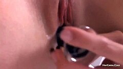 Blonde B Cumming On Webcam With Toys