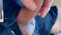 CLOSE UP BIG DICK AND FEET