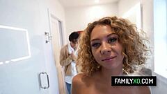 Allie Addison's Intense Shower Fuck with Jealous Stepbrother