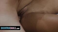 Mischievous step-daughter wants step-daddys attention and will do anything to get it - exxxtrasmall 18+