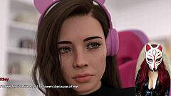 can you see up her skirt in college steps of debauchery?