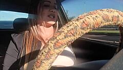 Enjoying the best relaxing drive with Bianca Naldy.