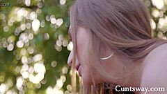 Watch Emma Hix And Skylar Snow Eat Pussy Outdoors!