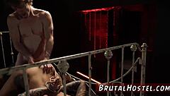 Rough girl bareback xxx excited young tourists felicity feline and her partner explore extreme bondage domination in this hardcore bdsm scene.